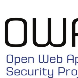 A logo for the open web application security program.