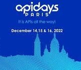 A blue background with the words apidays paris written in it.